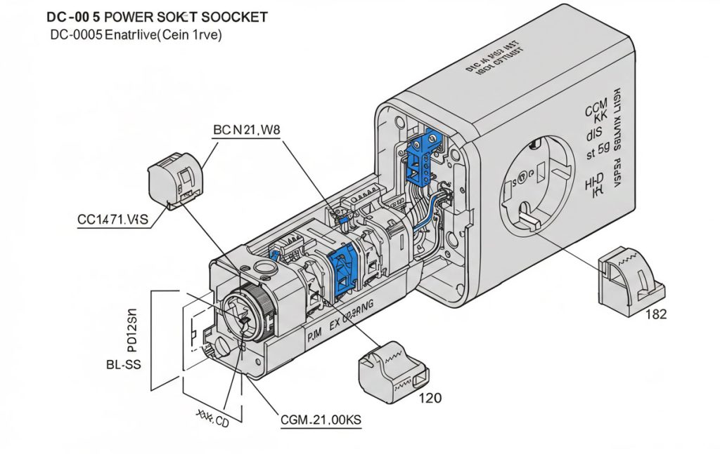 DC-005 Power Socket