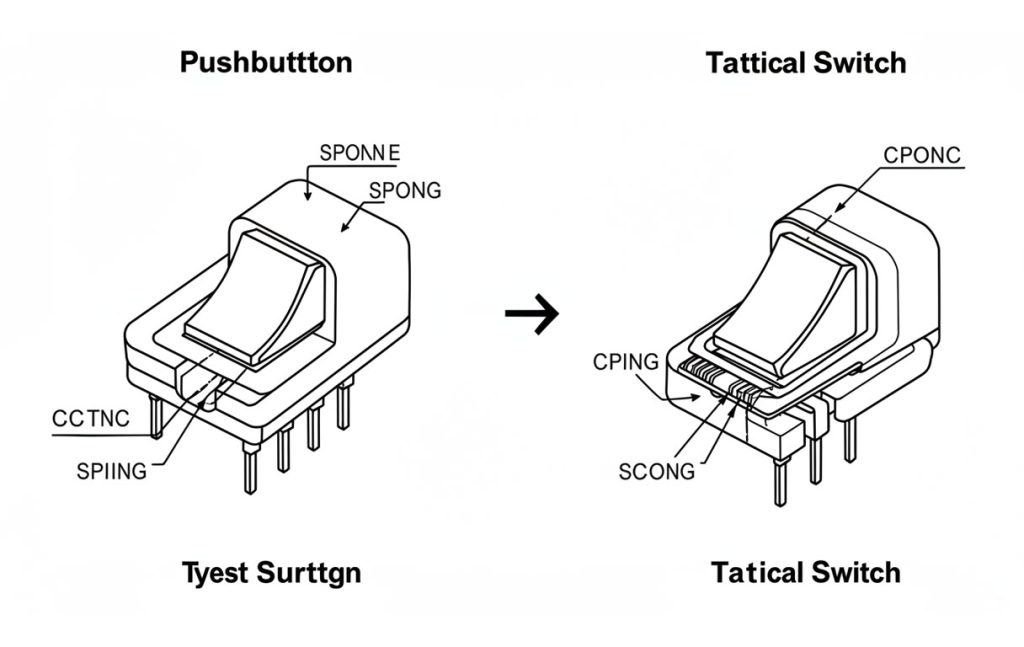 Pushbutton Switches vs. Tactile Switches