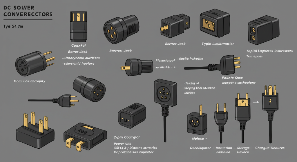 what are the different types of DC sockets