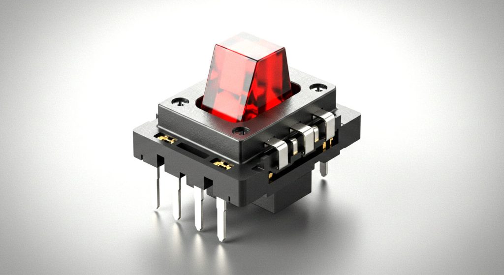 Tact Switch 4 Pin