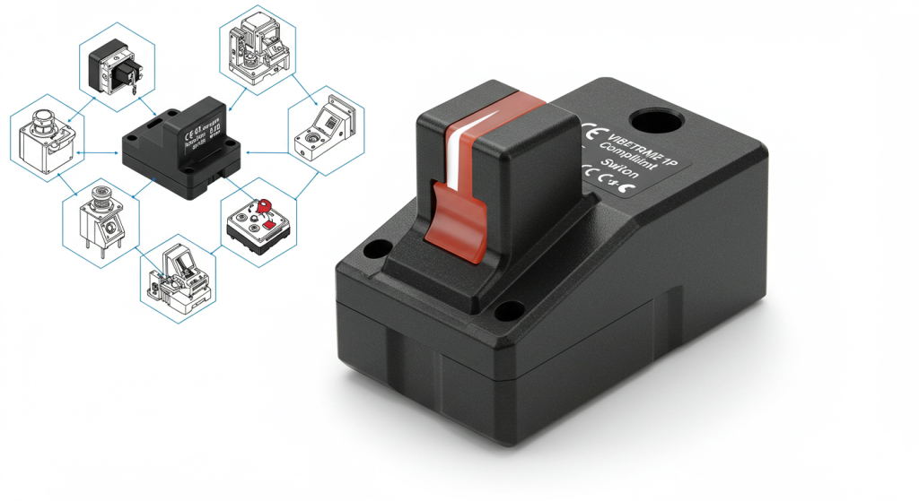 CE RoHS vibration switch supplier