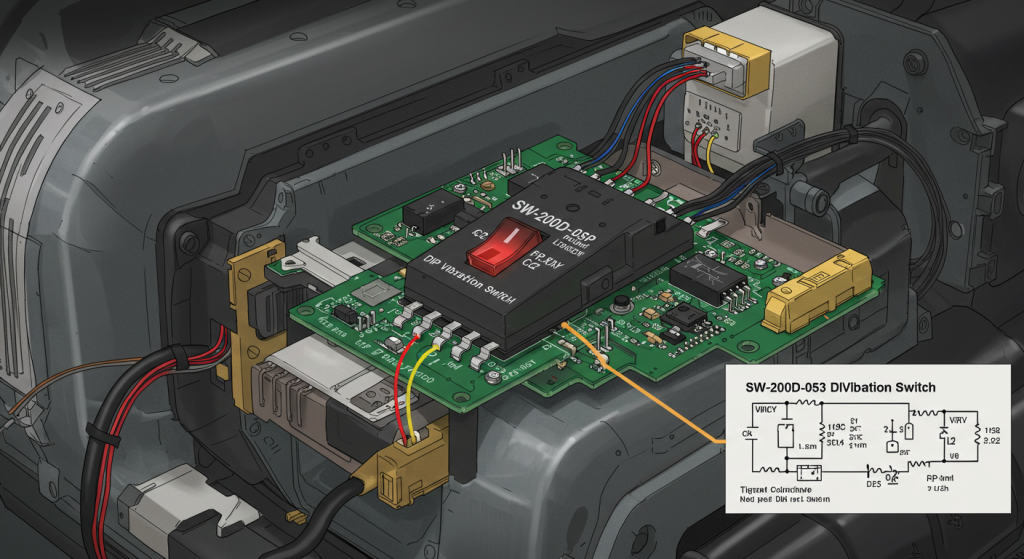 SW-200D-053 DIP vibration switch