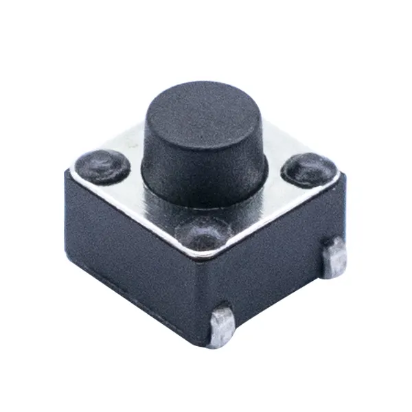 6*6 Black Button Switch For Toothbrush EVPBD6C1A000