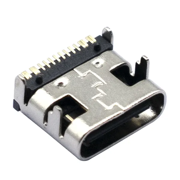 USB Type-C Connector Mid-Mount For Mobile Devices